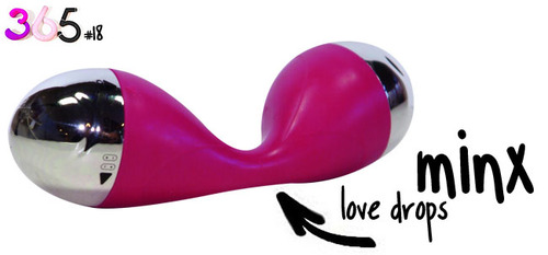 Dit is een afbeelding van de love drops vibrator