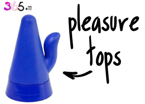 Dit is een afbeelding van de pleasure tops vibrator