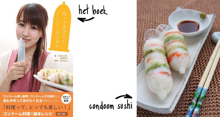 condoom sushi boek
