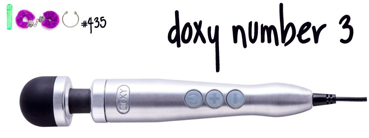 Dit is een afbeelding van doxy number 3 wand vibrator review