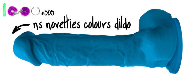Dit is een afbeelding van ns novelties colours dildo review grote dildo