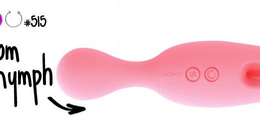 Dit is een afbeelding van svakom nymph review test vibrator