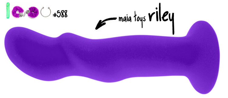 Dit is een afbeelding van maia toys riley dildo review
