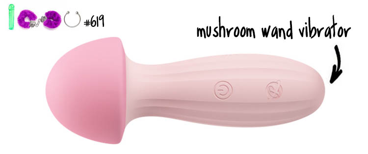 Dit is een afbeelding van wand vibrator mushroom