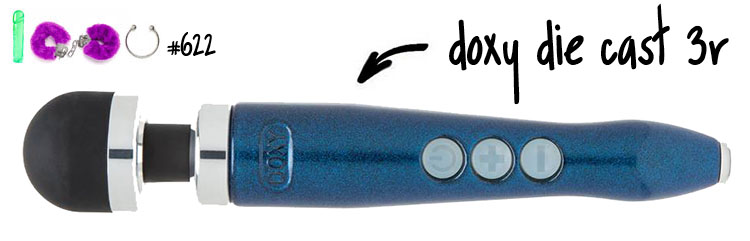 Dit is een afbeelding van doxy die cast 3r wand vibrator