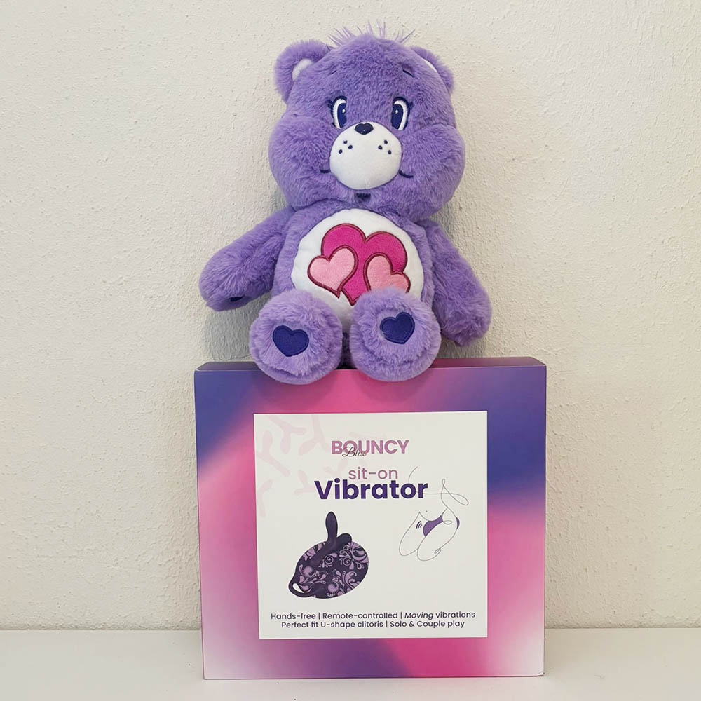 Dit is een afbeelding van verpakking bouncy bliss vibrator