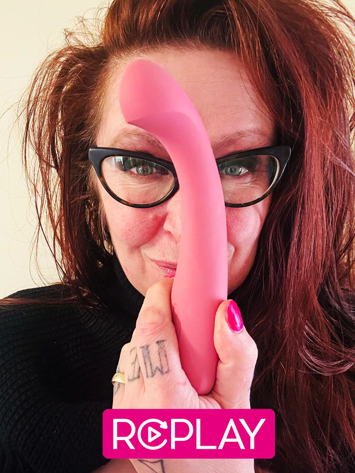 Dit is een afbeelding van dame arc replay vibrator sextoy
